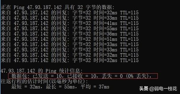 Ping命令的最低数值