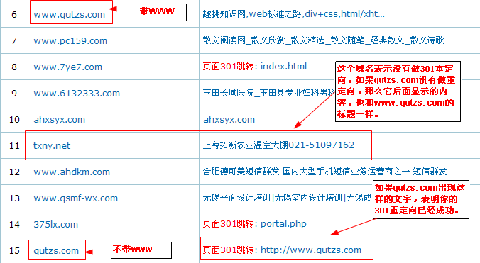 深入解析301代码检测