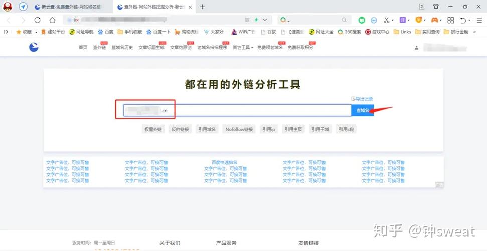 外链查询网站深入研究