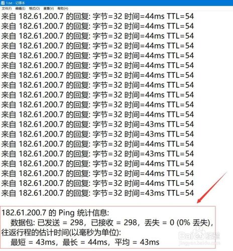 ping包多少字节