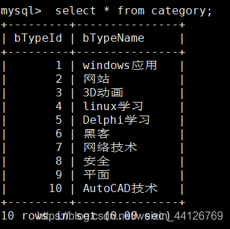 SQL语句查询数据库