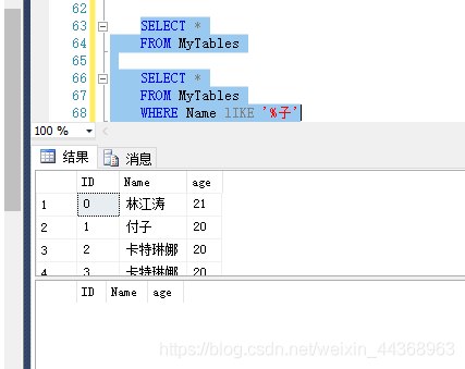 SQL查询中的LIKE操作符