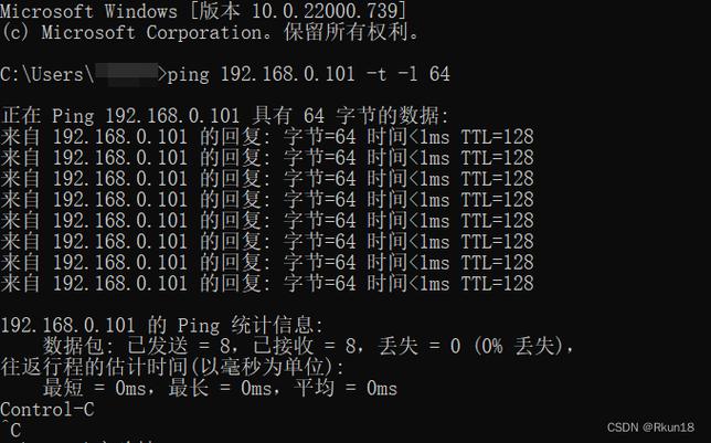 Ping命令及其一般输出分析