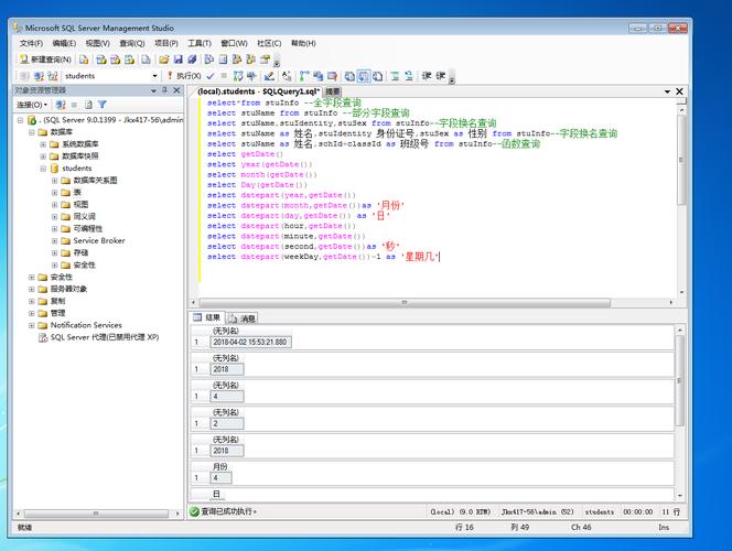 在Microsoft SQL Server (MSSQL) 数据库管理系统中，SQL查询是最常用的操作之一，用于从数据库中检索数据。下面将详细探讨多种SQL查询技术，包括子查询、动态查询、跨库查询等，以及如何使用这些技术来获取所需信息。