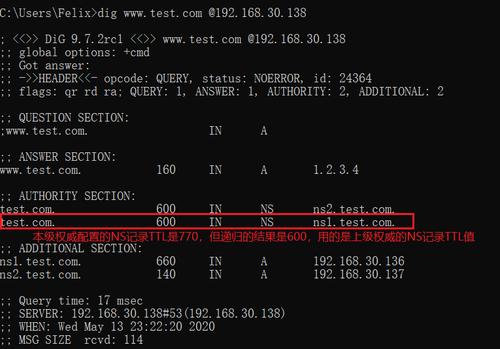 DNS NS记录的详细内容