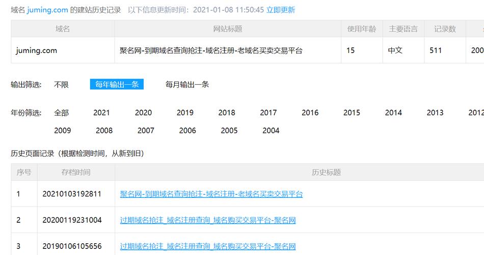 域名年龄查询工具的使用指南