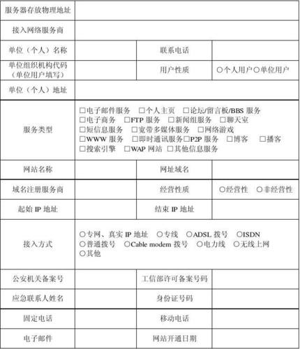 公安网监备案查询