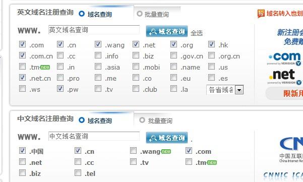 域名注册查询详解