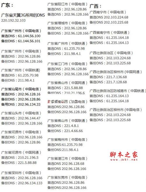 上海DNS地址查询及使用指南