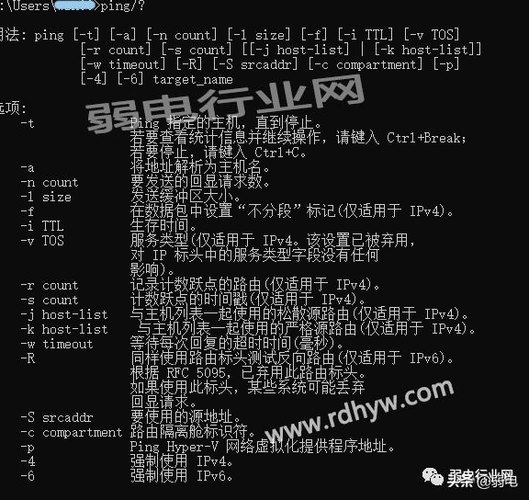 详细解析ping命令及其使用方法