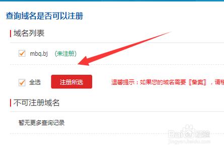 域名查询注册指南