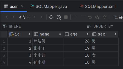 SQL的模糊查询