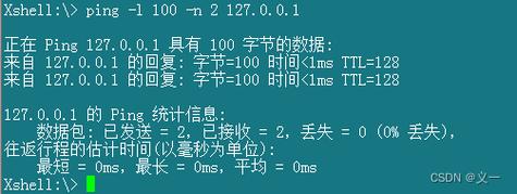 Ping命令详解及其最大值分析