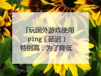 新疆地区在进行网络游戏时，玩家经常面临高延迟（ping值）的问题。这不仅影响了游戏体验，也成为了当地玩家普遍关心的议题。以下是具体分析