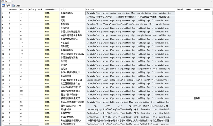 SQL查询XML