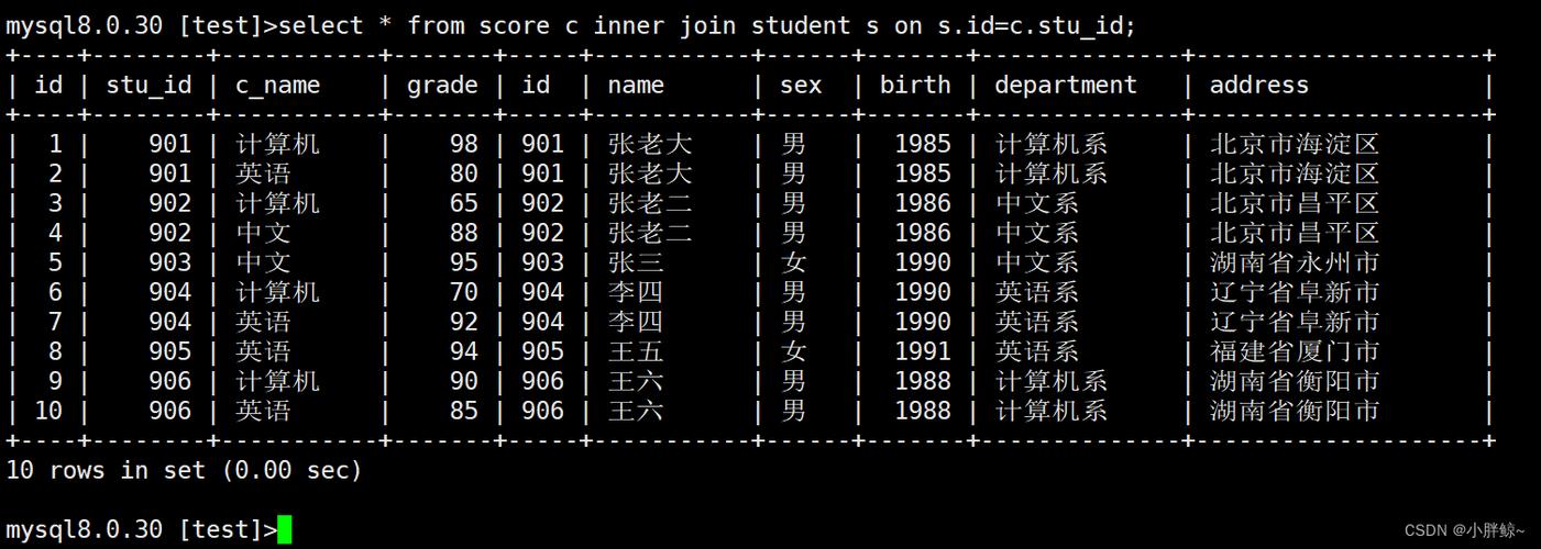 MySQL查询多条数据