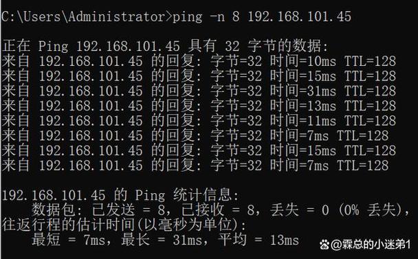 如何进行网络自测，使用Ping命令