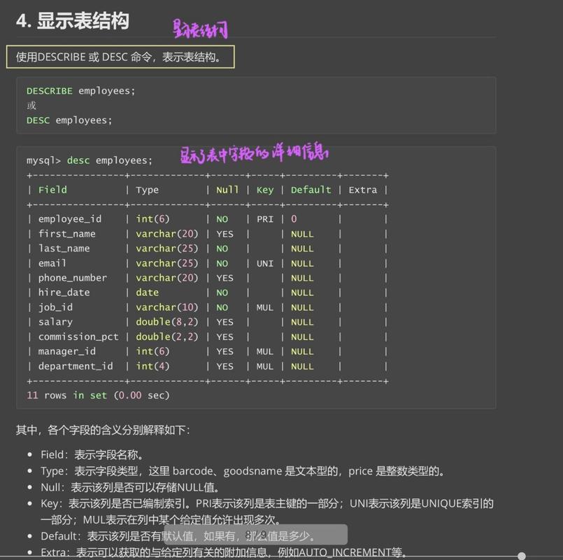 SQL基础查询语句