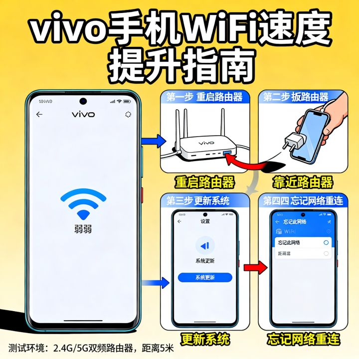 vivo手机如何有效提升WiFi连接速度？，vivo手机WiFi速度慢怎么解决？