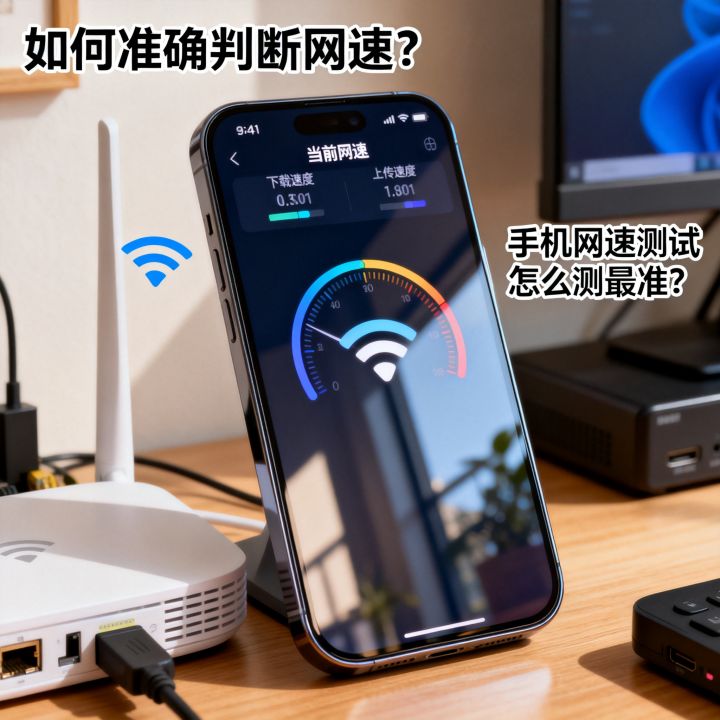 iPhone手机测速网速在线，如何准确判断网速？，手机网速测试怎么测最准？