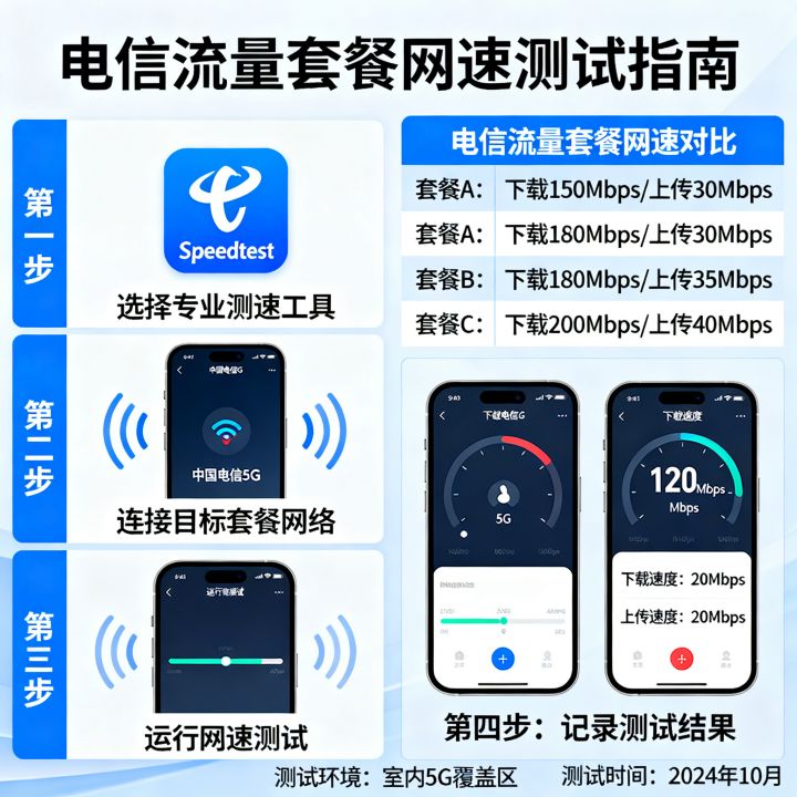 如何测试电信流量套餐网速？，网速测试电信流量套餐哪个快