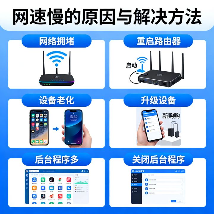 网速没限流怎么好慢，网速慢的原因和解决方法是什么