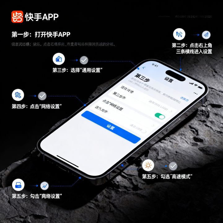 怎么单独设置快手网速，快手网速如何单独设置最快？