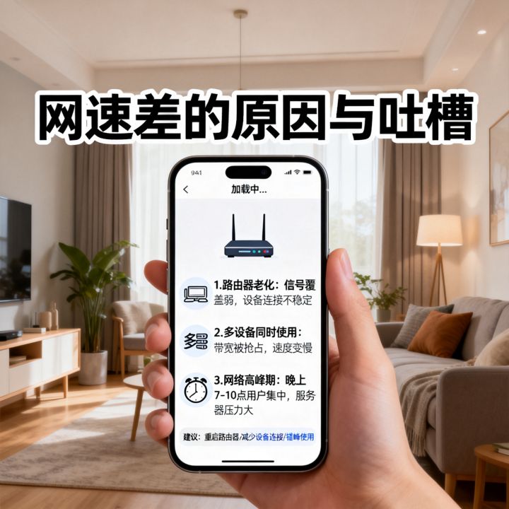 网速太差了的说说怎么写，网速慢的原因是什么？