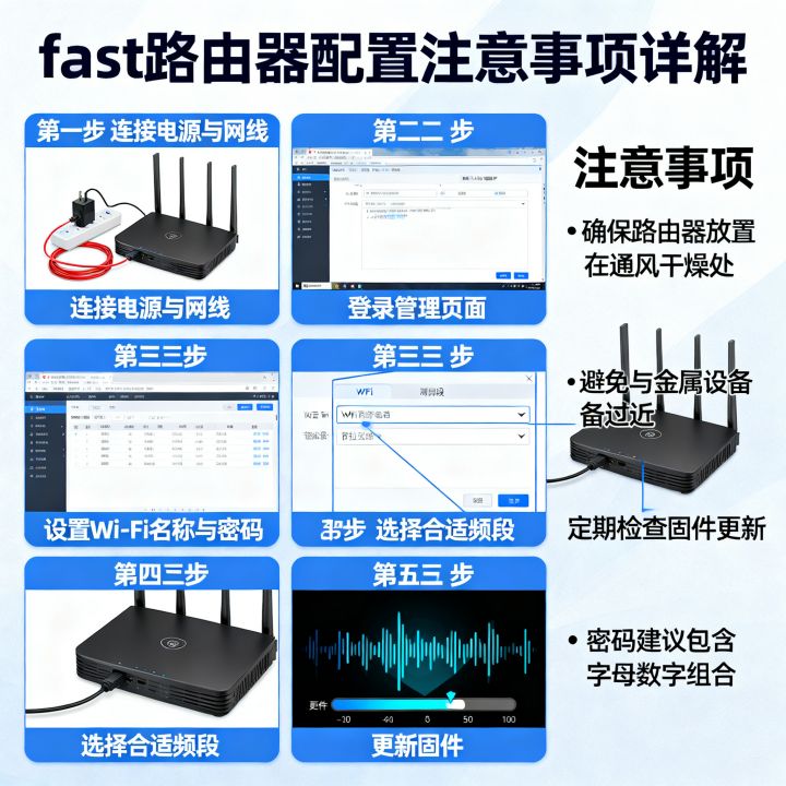 fast路由器配置要注意什么，fast路由器配置注意事项详解