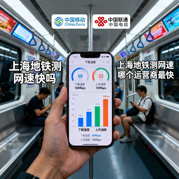 上海地铁测网速快吗，上海地铁测网速哪个运营商最快？
