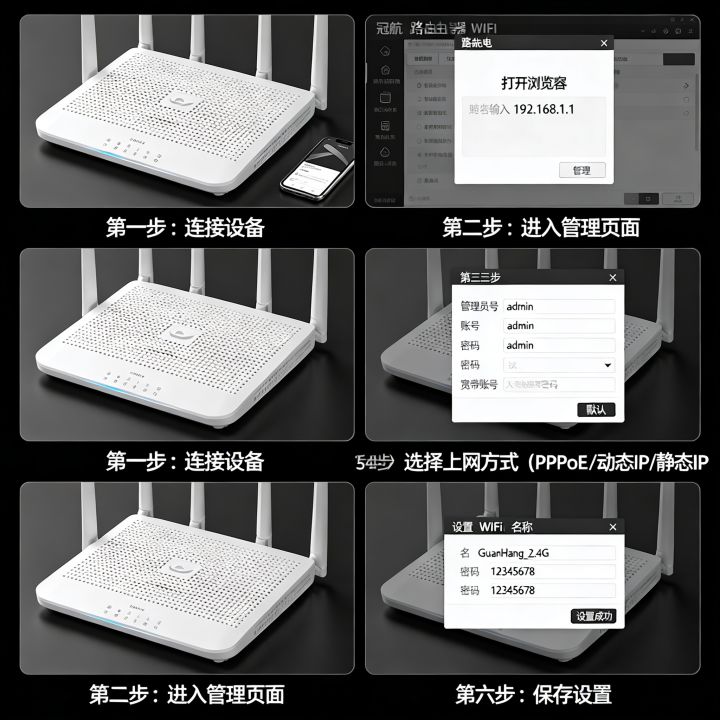 冠航路由器怎么设置？冠航路由器设置步骤详解