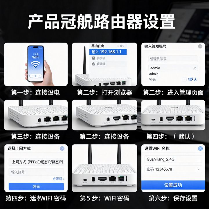 冠航路由器怎么设置?冠航路由器设置步骤详解 冠航路由器怎么设置?冠航路由器设置步骤详解
