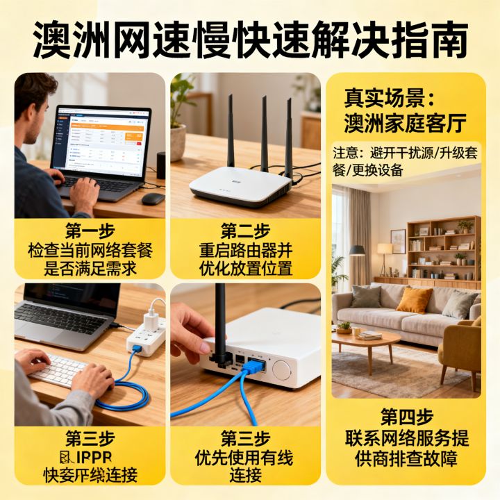 澳洲怎么让网速更快，澳洲网速慢怎么解决最快最有效
