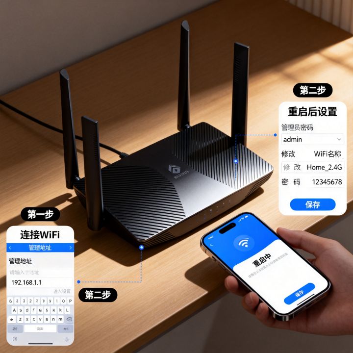 路由重启后怎么设置