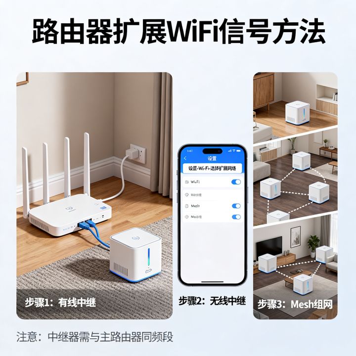 怎么扩展路由器，路由器扩展wifi信号的方法有哪些