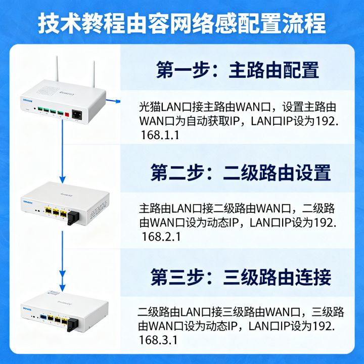3级路由怎么设置才能上网?三级路由的网络配置方法 3级路由怎么设置才能上网?三级路由的网络配置方法