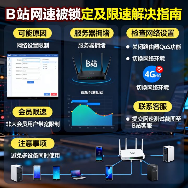 B站网速被锁定怎么回事,B站限速怎么解决 B站网速被锁定怎么回事,B站限速怎么解决