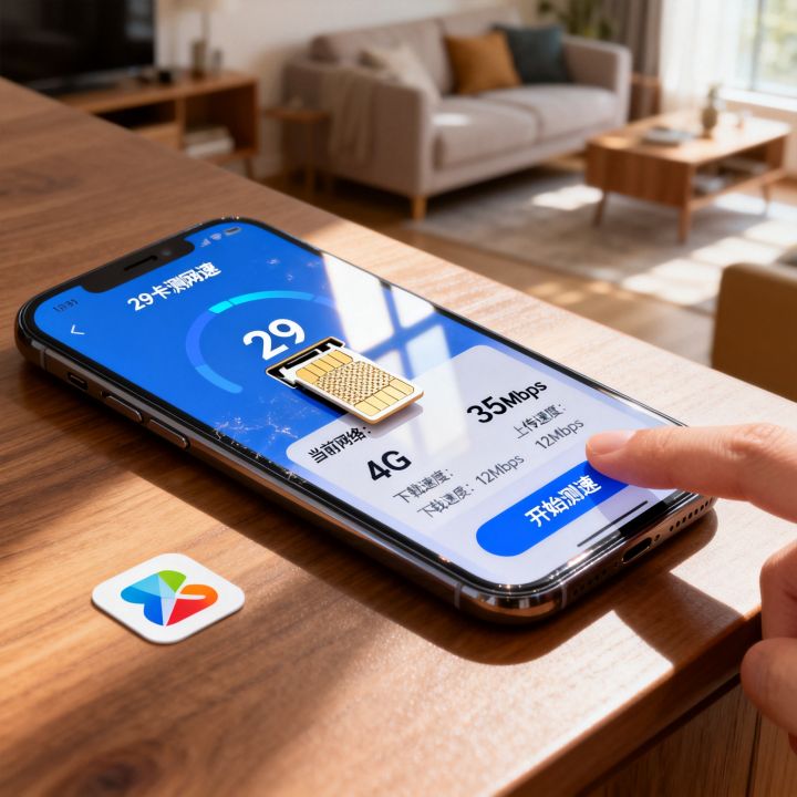 29卡怎么测网速
