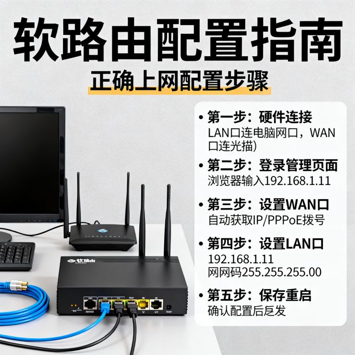 软路由怎么写，软路由怎么配置才能正确上网