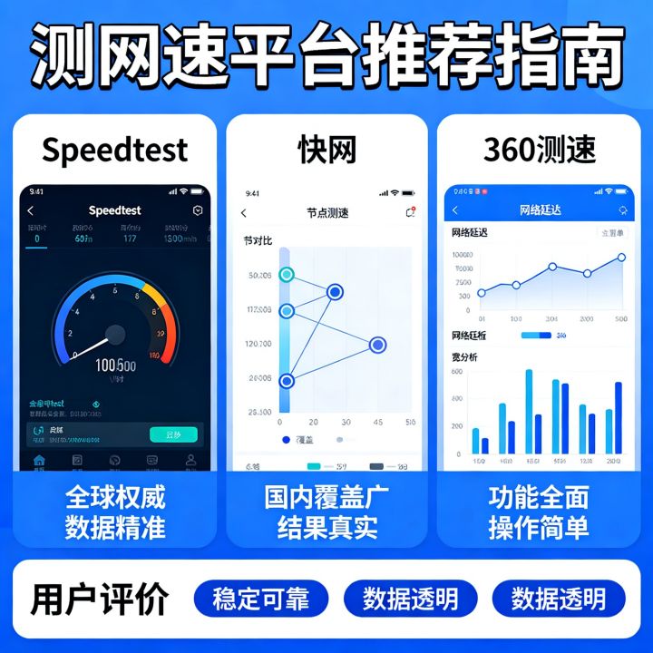 测网速哪个平台好用，网络测速哪个平台最准确可靠