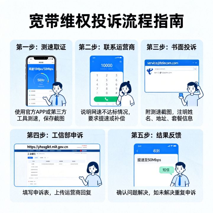 网速不达标怎么投诉?宽带维权投诉流程是什么 网速不达标怎么投诉?宽带维权投诉流程是什么