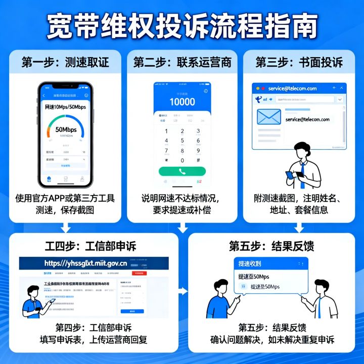 网速不达标怎么投诉?宽带维权投诉流程是什么 网速不达标怎么投诉?宽带维权投诉流程是什么