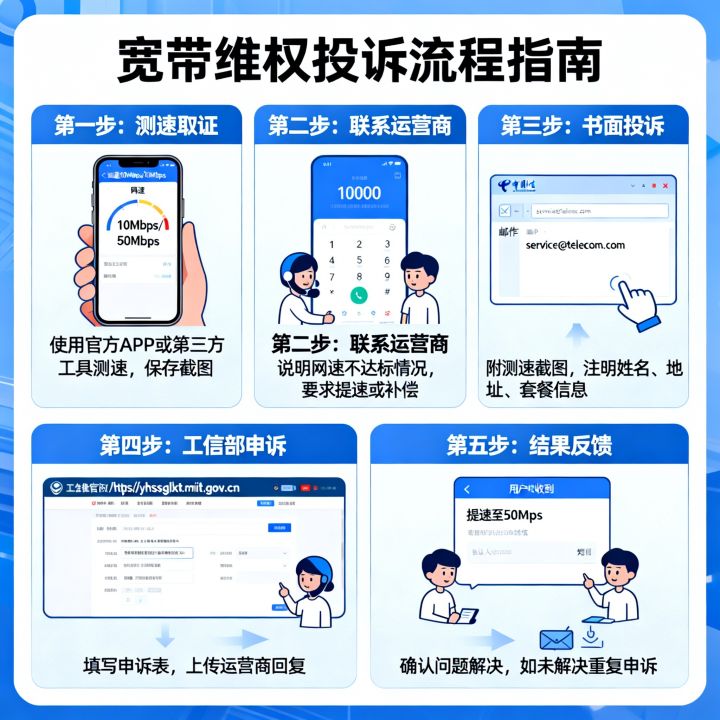网速不达标怎么投诉?宽带维权投诉流程是什么 网速不达标怎么投诉?宽带维权投诉流程是什么