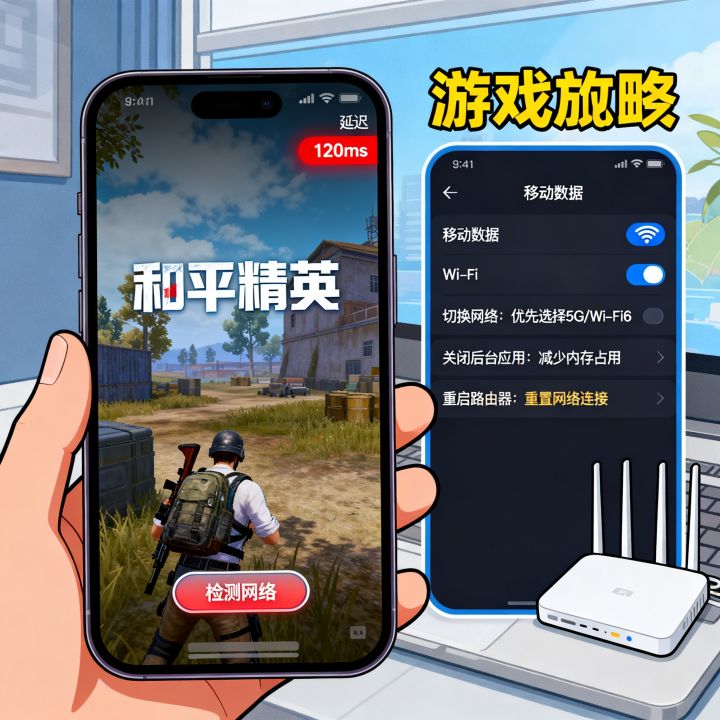 和平精英如何检测网速,游戏里延迟高怎么解决? 和平精英如何检测网速,游戏里延迟高怎么解决?