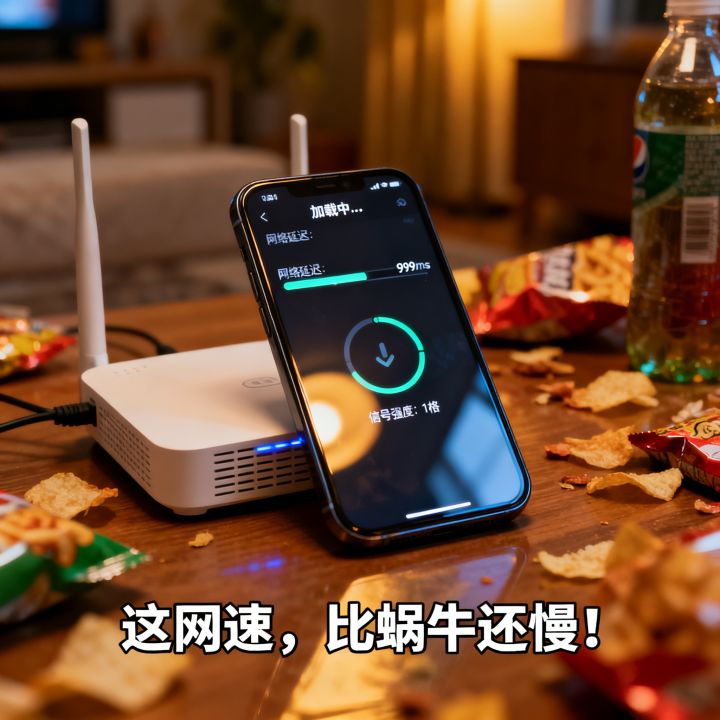 手机网速为什么越来越慢？搞笑手机网速演示视频