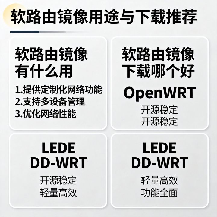 软路由镜像有什么用，软路由镜像下载哪个好