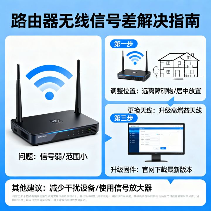 路由器无线接收信号差怎么解决,无线接收范围小? 路由器无线接收信号差怎么解决,无线接收范围小?