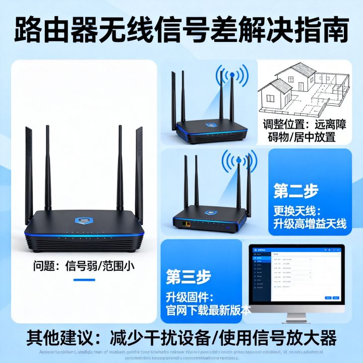 路由器无线接收信号差怎么解决,无线接收范围小? 路由器无线接收信号差怎么解决,无线接收范围小?