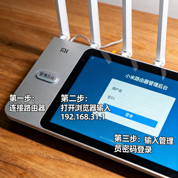 怎么进入小米路由器管理后台，小米路由设置？