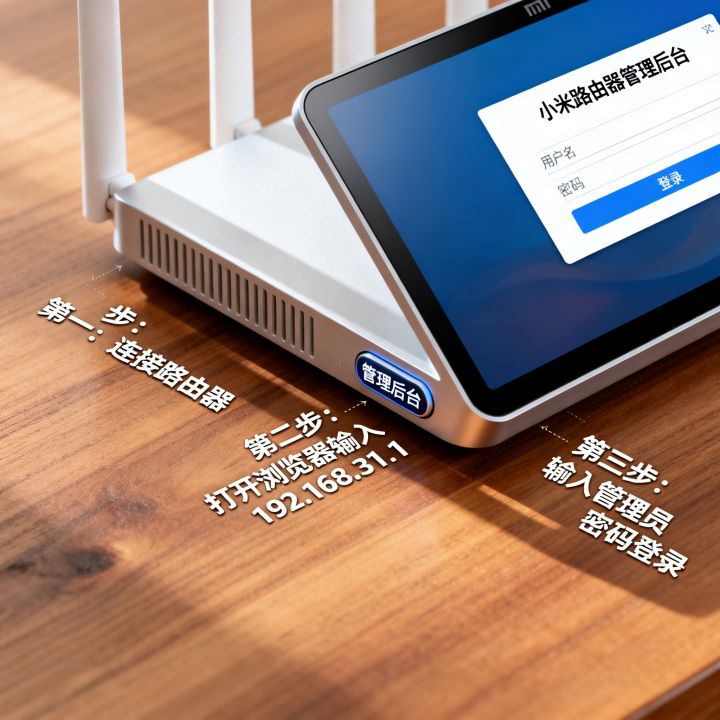 怎么进入小米路由器管理后台，小米路由设置？